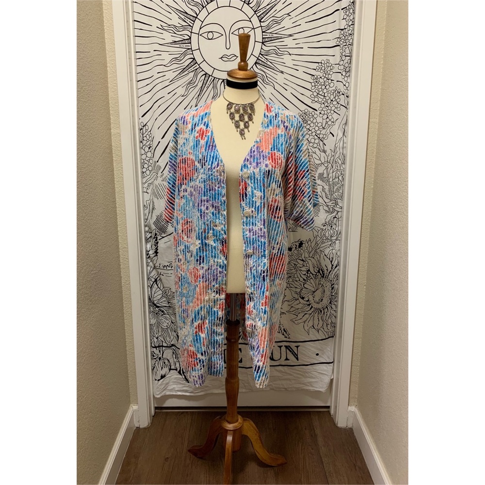 🌈 Gorgeous Vintage artistic cardigan - Picture 2 of 11
